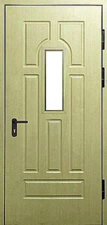 Противопожарная дверь со стеклом FT-60-6 - внутри