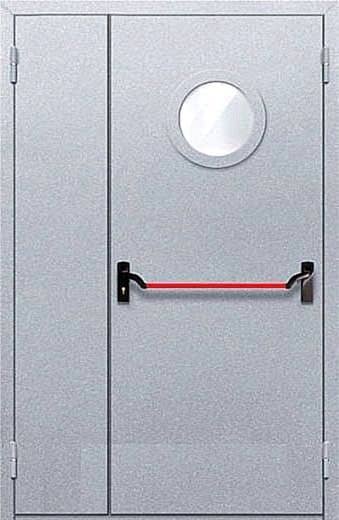 Противопожарная дверь со стеклом CM-60-3