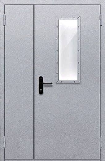 Противопожарная дверь со стеклом CM-30-7
