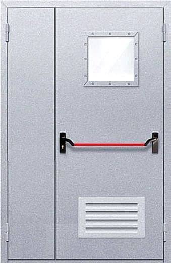 Противопожарная дверь со стеклом CM-30-8