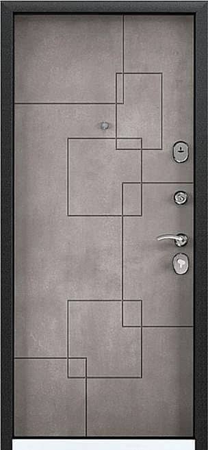 Уличная дверь в дом и квартиру ZR-1 - внутри