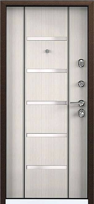 Уличная дверь в дом и квартиру ZR-4 - внутри