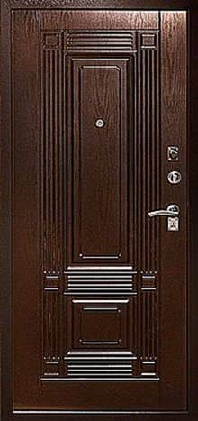 Уличная дверь AU-17 - внутри