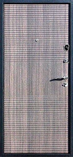 Входная дверь в квартиру CA-2 - внутри