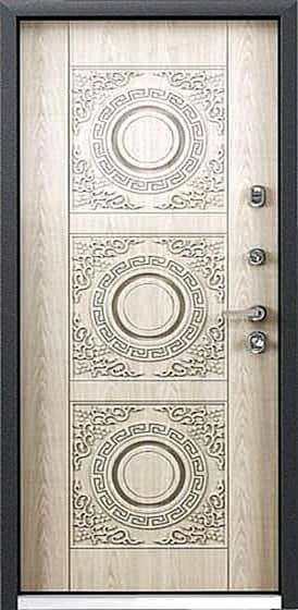Уличная дверь в частный дом и квартиру MT-8 - внутри