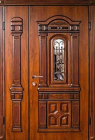 Входная парадная дверь с ковкой MV-8