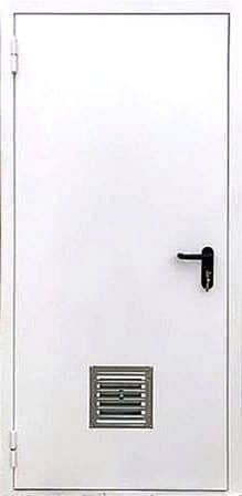 Дверь для трансформаторной/котельной (техническая) KT-1 - внутри