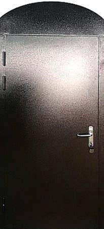 Арочная входная дверь (техническая) TL-9 - внутри