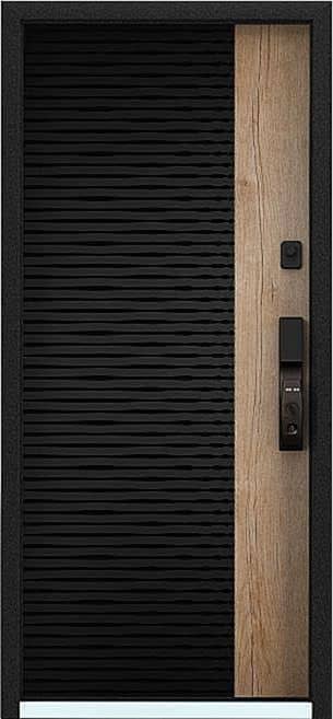 Уличная дверь в дом AT -7 - внутри