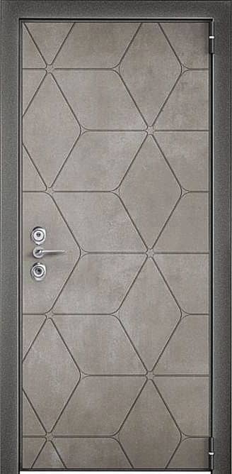 Уличная дверь в частный дом и квартиру MT-12 - снаружи