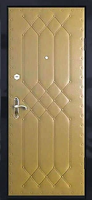 Уличная дверь для офиса, загородного дома и квартиры CA-3 - снаружи