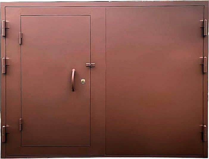 Распашные ворота CM-4